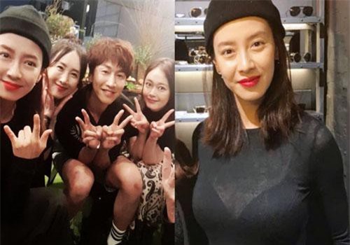 Cả dàn Running Man gây sốt khi đến ủng hộ sự kiện của HaHa, Song Ji Hyo đặc biệt được chú ý vì body quá nóng bỏng