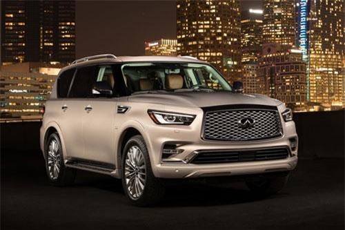 Infiniti QX80, đối thủ đáng gờm của Lexus LX570