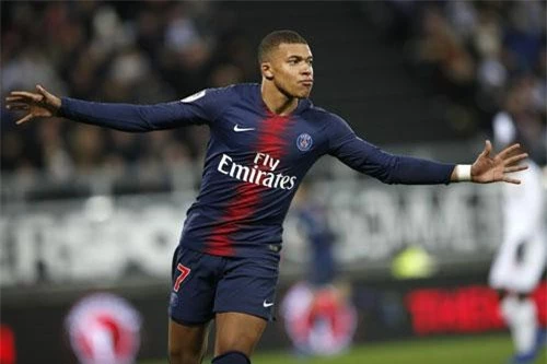 Tiền đạo: Kylian Mbappe (PSG).