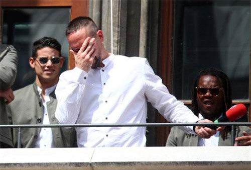 Ribery khóc rưng rức chia tay Bayern Munich