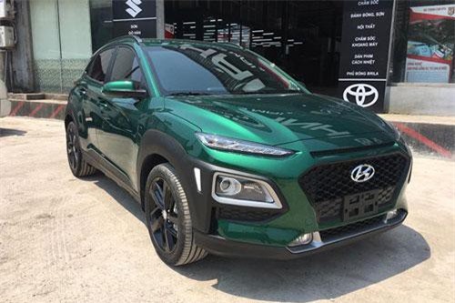 Ảnh Hyundai Kona màu sơn độc xuất hiện tại Việt Nam