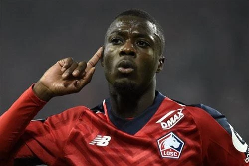 Tiền đạo: Nicolas Pepe (Lille).