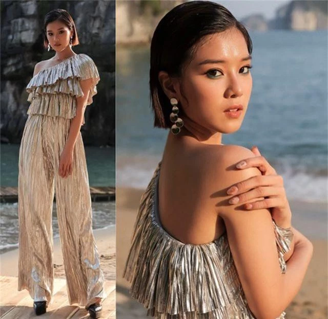 Hoa hậu Ngọc Hân, Thúy Ngân, Phạm Quỳnh Anh khoe dáng trong trang phục áo tắm chào hè - 8
