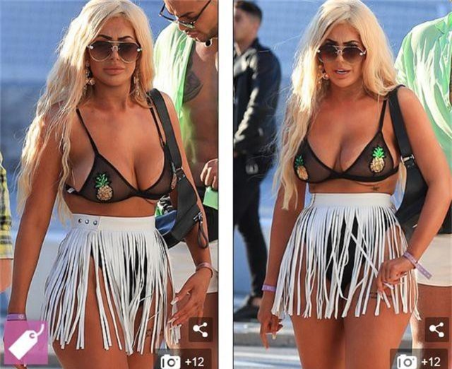 Chloe Ferry ăn vận táo bạo ra phố