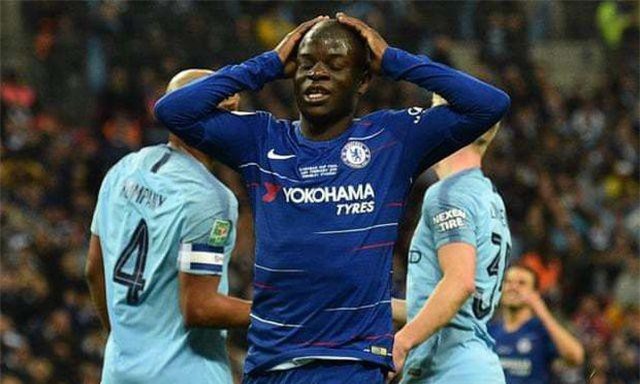 Chelsea không có Kante ở trận chung kết Europa League