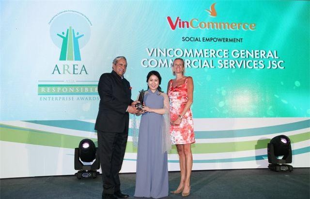 VinCommerce nhận giải thưởng “Doanh nghiệp trách nhiệm Châu Á”