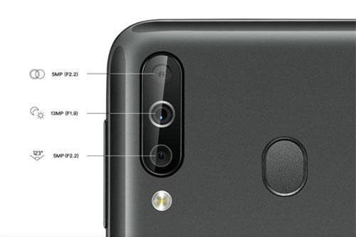 Samsung Galaxy A40s: RAM 6 GB, 3 camera sau, pin 5.000 mAh, giá 5 triệu