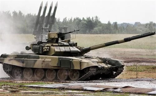 Xe tăng chiến đấu chủ lực T-90S do Nga chế tạo