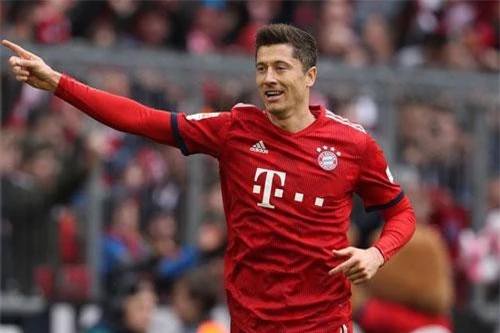 Tiền đạo: Robert Lewandowski (Bayern Munich).