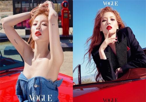 Hyuna lại khoe dáng đúng đẳng cấp "nữ hoàng gợi cảm" ở khoảnh khắc kín đáo nhất