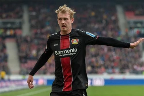 Tiền đạo: Julian Brandt (Bayer 04 Leverkusen).