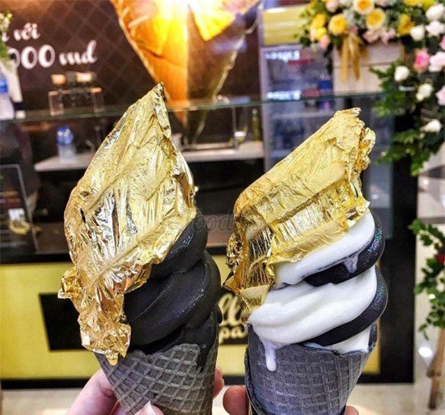 Kem dát vàng 24K tràn ra Hà Nội, giá “chát” vẫn muốn thử cho “sang mồm”