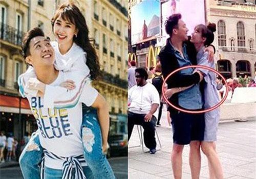 Trấn Thành hào hứng khoe khoảnh khắc vi vu trời Tây cùng Hari Won, nhưng chi tiết "bụng to vượt mặt" mới là tâm điểm gây chú ý