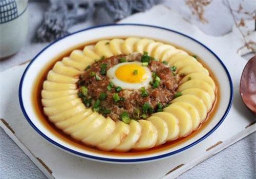 Đậu hấp thịt bằm không dầu mỡ làm chỉ 15 phút cho bữa tối ngon cơm