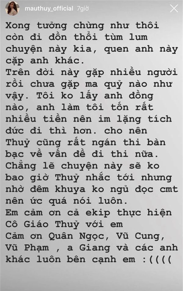 Mâu Thủy vạch trần sự thật chuyện mất suất thi Miss Earth, ám chỉ Phương Khánh chi nhiều tiền hơn, biết số tiền ai cũng sốc - Ảnh 5.