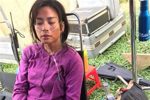 Ngô Thanh Vân tiết lộ từng phải thở bình ôxy giữa phim trường "Hai Phượng"