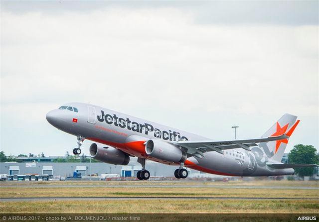 Jetstar Pacific sẽ nhận 5 máy bay Airbus hiện đại trong năm 2019