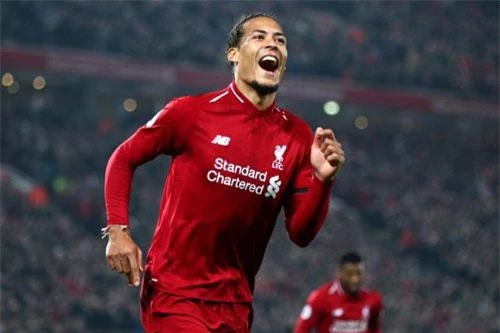 Trung vệ: Virgil van Dijk (Liverpool).