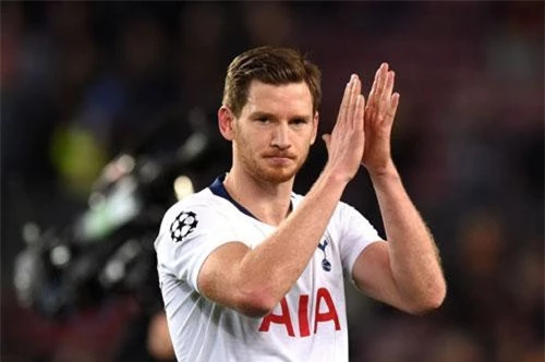 Trung vệ: Jan Vertonghen (Tottenham).