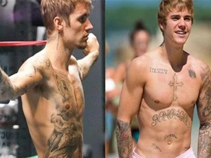 Bắt gặp Justin Bieber cởi trần tập gym, cơ ngực cuồn cuộn "đi chơi trốn tìm" nhưng một bộ phận vẫn gây ngỡ ngàng