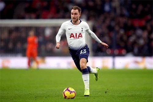 Tiền vệ trung tâm: Christian Eriksen (Tottenham).