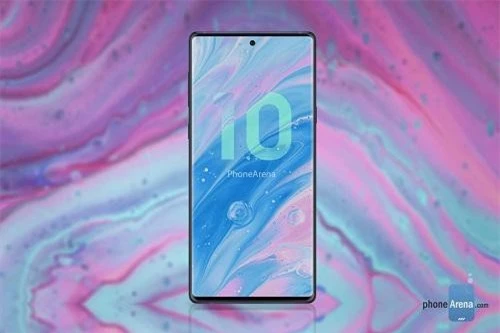 Hình ảnh concept của Samsung Galaxy Note 10