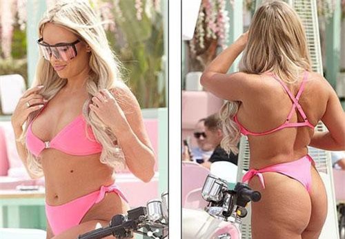 Amber Turner gợi cảm với áo tắm