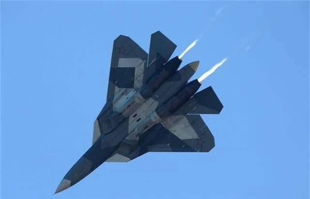 Máy bay chiến đấu Su-57 của Nga. Máy bay chiến đấu Su-57 của Nga.