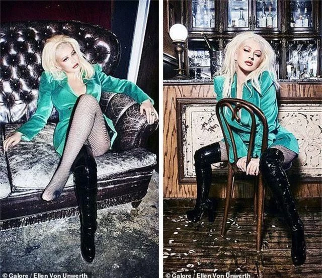Christina Aguilera trở lại nóng bỏng và gợi cảm  - 5