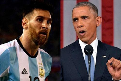 Messi được cựu Tổng thống Obama khuyên nhủ về tinh thần đồng đội