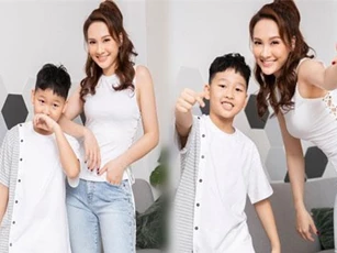 Bảo Thanh “Về nhà đi con” khoe con trai siêu đáng yêu