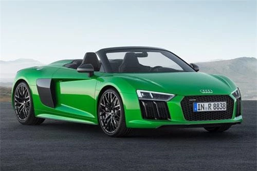 10. Audi R8 V10 Spyder.