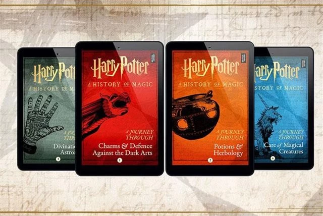 4 tập truyện mới của Harry Potter.