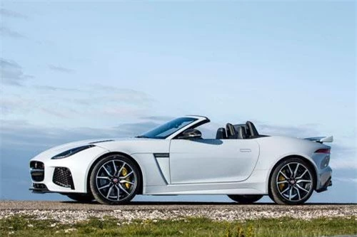 6. Jaguar F-Type Convertible.