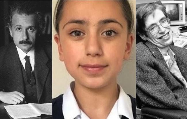 Cô bé 11 tuổi có chỉ số IQ cao hơn cả 2 thiên tài nổi tiếng Albert Einstein và Stephen Hawking