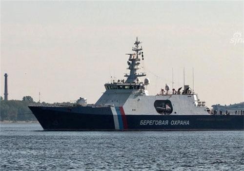 Đột nhập tàu tuần tra mới cứng của Cảnh sát Biển Nga