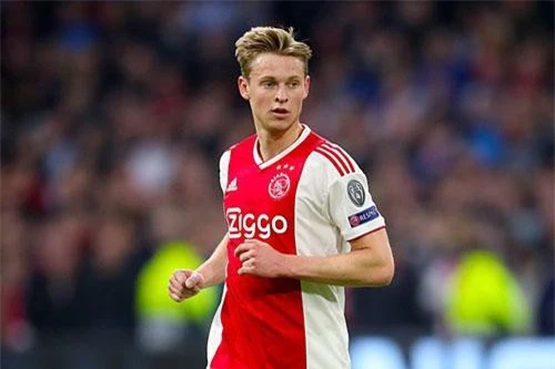 Tiền vệ: Frenkie de Jong (Ajax Amsterdam).