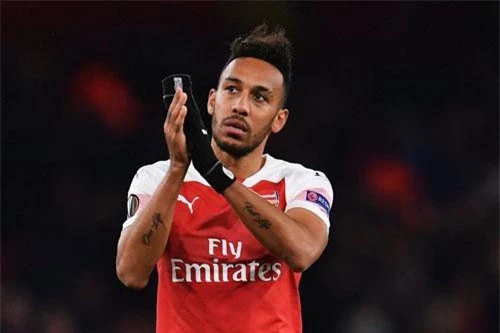 =5. Pierre-Emerick Aubameyang (Arsenal, 22 bàn - 44 điểm).