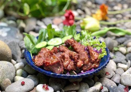 Các làm sụn heo nướng giả cầy