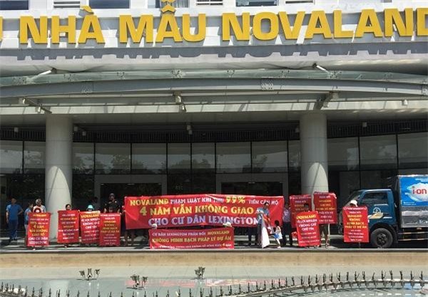Bị 'om' sổ hồng, cư dân Lexington tố Novaland không giữ chữ tín