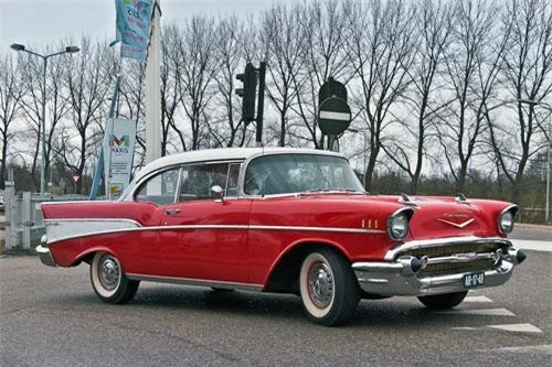 3. Chevrolet Bel Air Sport Coupe.