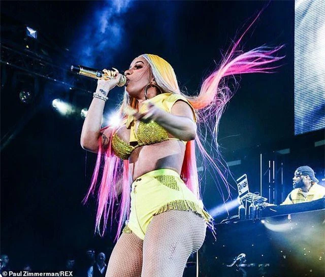 Cardi B trình diễn sôi động tại New Jersey, Mỹ ngày 2/6 vừa qua