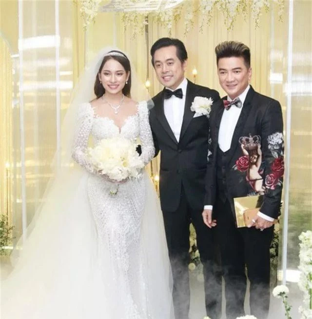 Chồng Thu Minh tháp tùng vợ dự đám cưới nhạc sĩ Dương Khắc Linh - 19