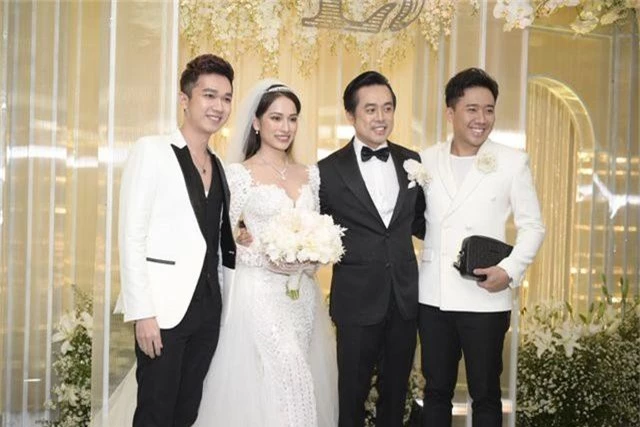 Chồng Thu Minh tháp tùng vợ dự đám cưới nhạc sĩ Dương Khắc Linh - 5