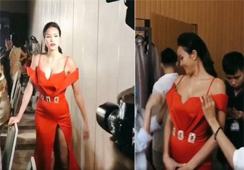 Lộ vòng 2 phình to trong đầm bó sát, Phương Mai lên tiếng về tin đồn cưới chạy bầu