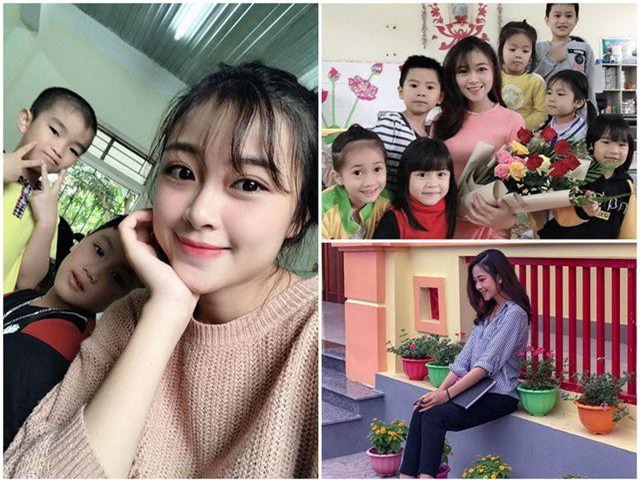 Cô giáo mầm non tương lai xứ Nghệ bỗng “nổi như cồn” vì xinh đẹp