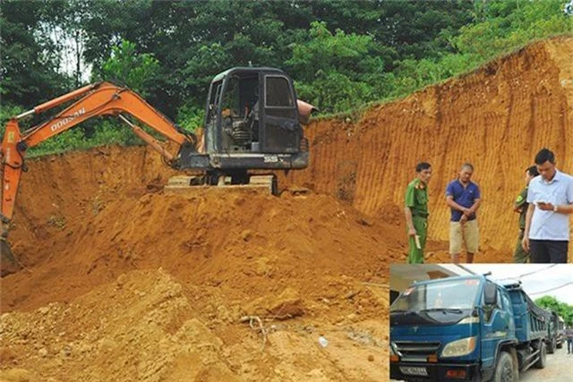 Nổ súng khống chế nhóm đối tượng trộm đất trái phép giữa đêm khuya - 1