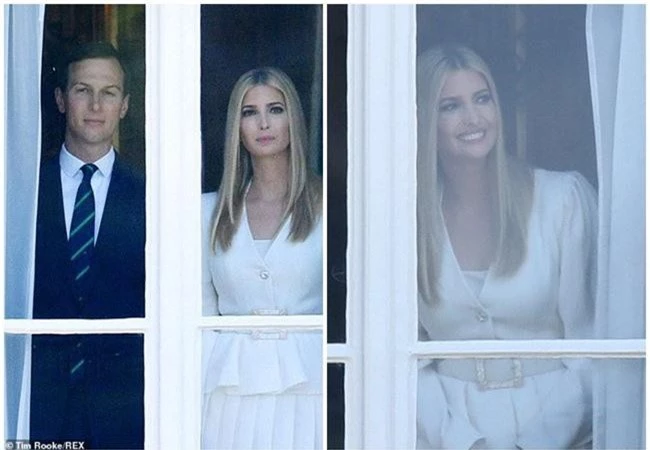 Ivanka Trump xinh đẹp tựa nữ thần, xuất hiện bất ngờ bên cạnh Hoàng tử Harry và thái độ của cả hai mới là điều đáng chú ý - Ảnh 1.