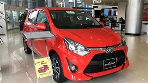 Toyota Wigo giảm giá mạnh, trước sức ép từ VinFast Fadil, Honda Brio 2019