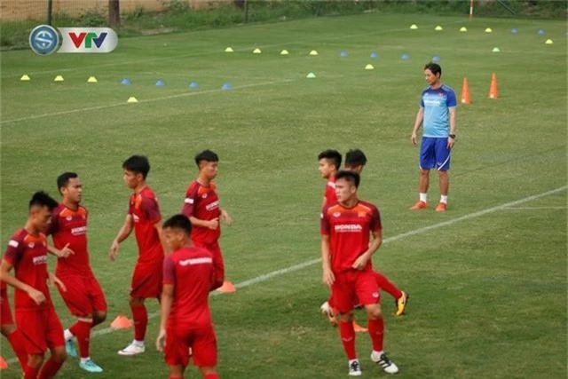 U23 Việt Nam có ngày đầu tiên tập luyện đầy đủ quân số - Ảnh 1.